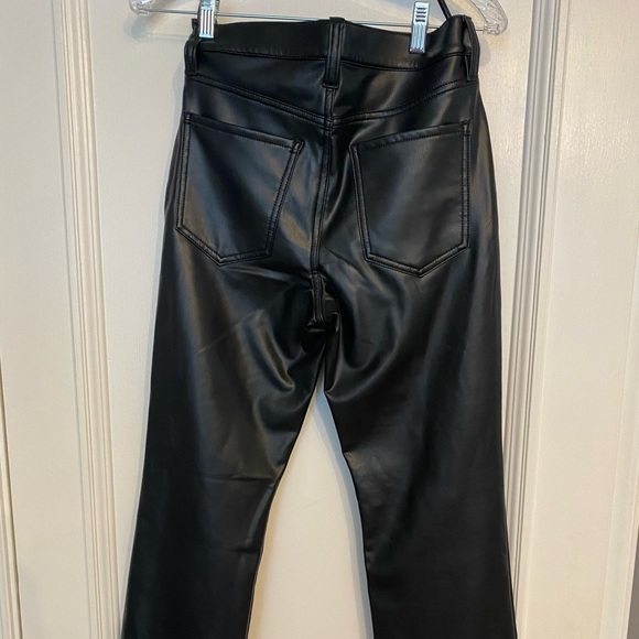 NWT Banana Republic Cropped Leather Pants - Picture 3 of 5